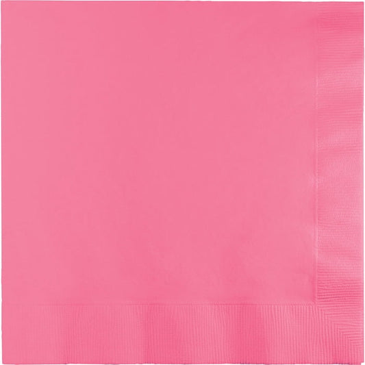 SENSATIONS Dinner Napkins - Candy Pink, 40 count