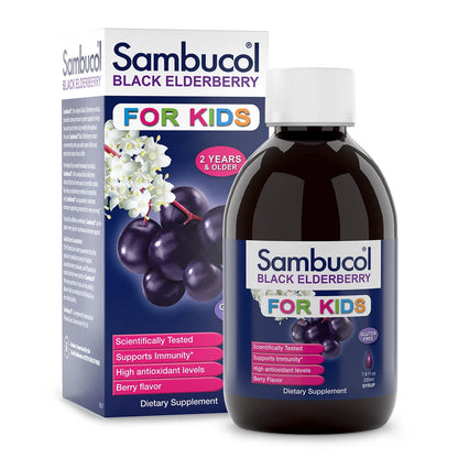 SAMBUCOL KIDS BLACK ELDERBERRY SYR 7.8OZ