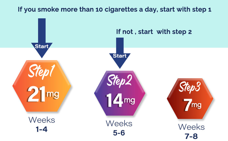 GNP NICOTINE PATCH 14MG/24HR STEP 2 14CT