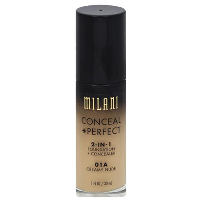Milani Conceal + Perfect 2-In-1 Foundation + Concealer Creamy Nude