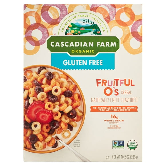 CASCADIAN FARM CEREAL,OG2,BRY VAN PUFFS