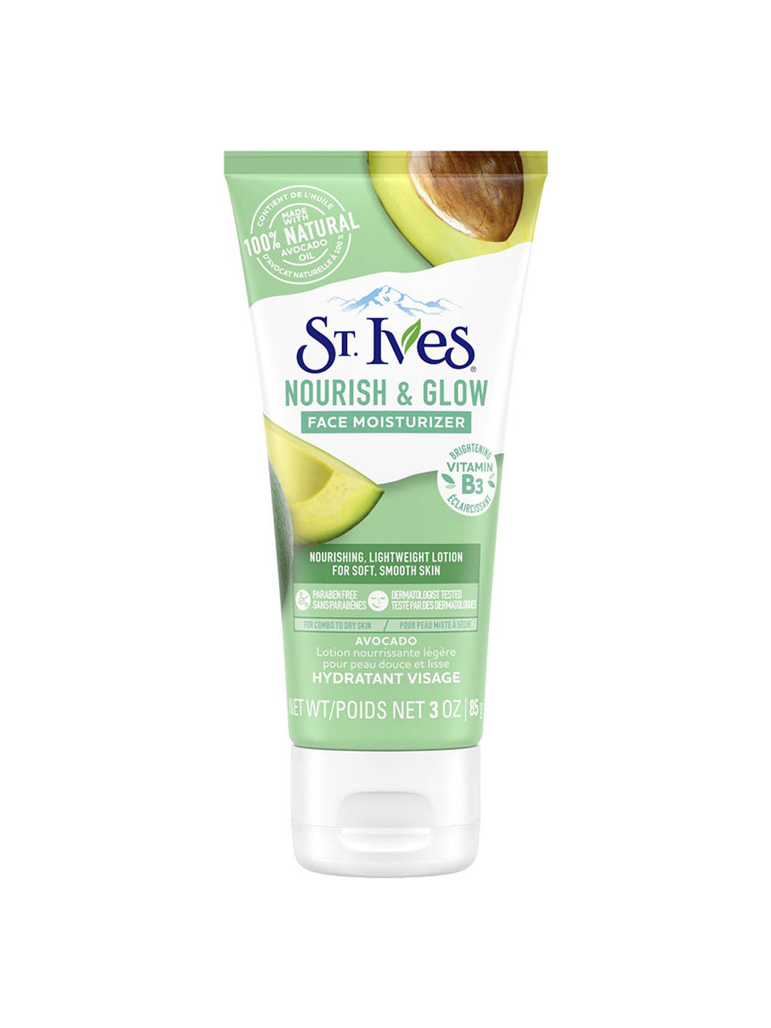 St Ives Face Moisturizer Avocado Nourish + Glow 3oz
