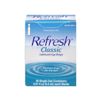 LUBRICATING EYE DROPS LIQ 50X0.4 ML