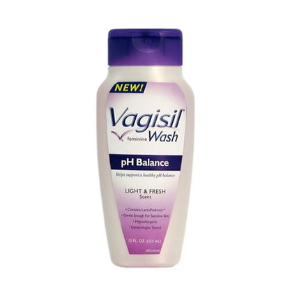 VAGISIL FEMININE WASH PH BALANCED 12 OZ
