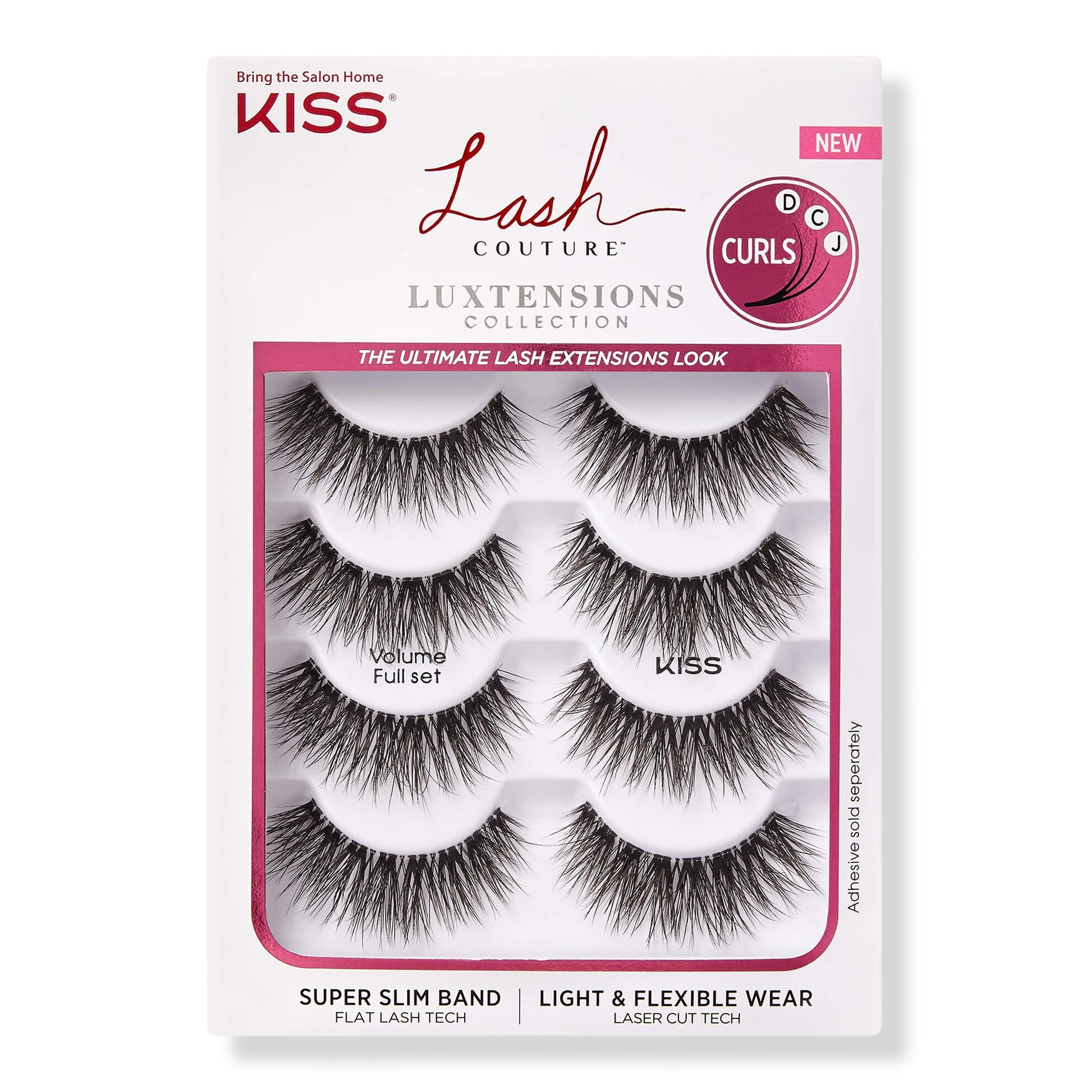 Kiss Lash Couture Luxtensions Multi-Pack Volume Full Set