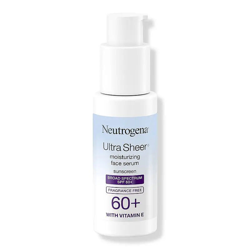 Neutrogena Ultra Sheer Spf#60+ Moisturizing Face Serum 1.7oz