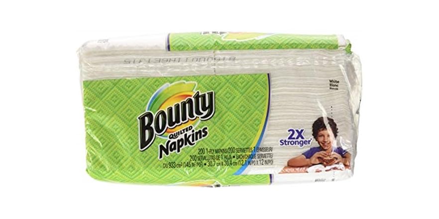 BOUNTY NAPKINS 20X100