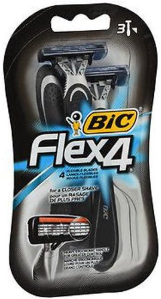 BIC FLEX3 SHAVER 4 SSN