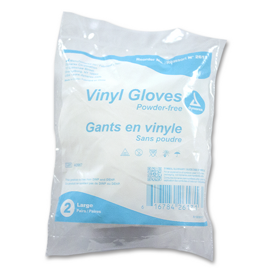 QC GLOVE VINYL EXAM 50 PWF