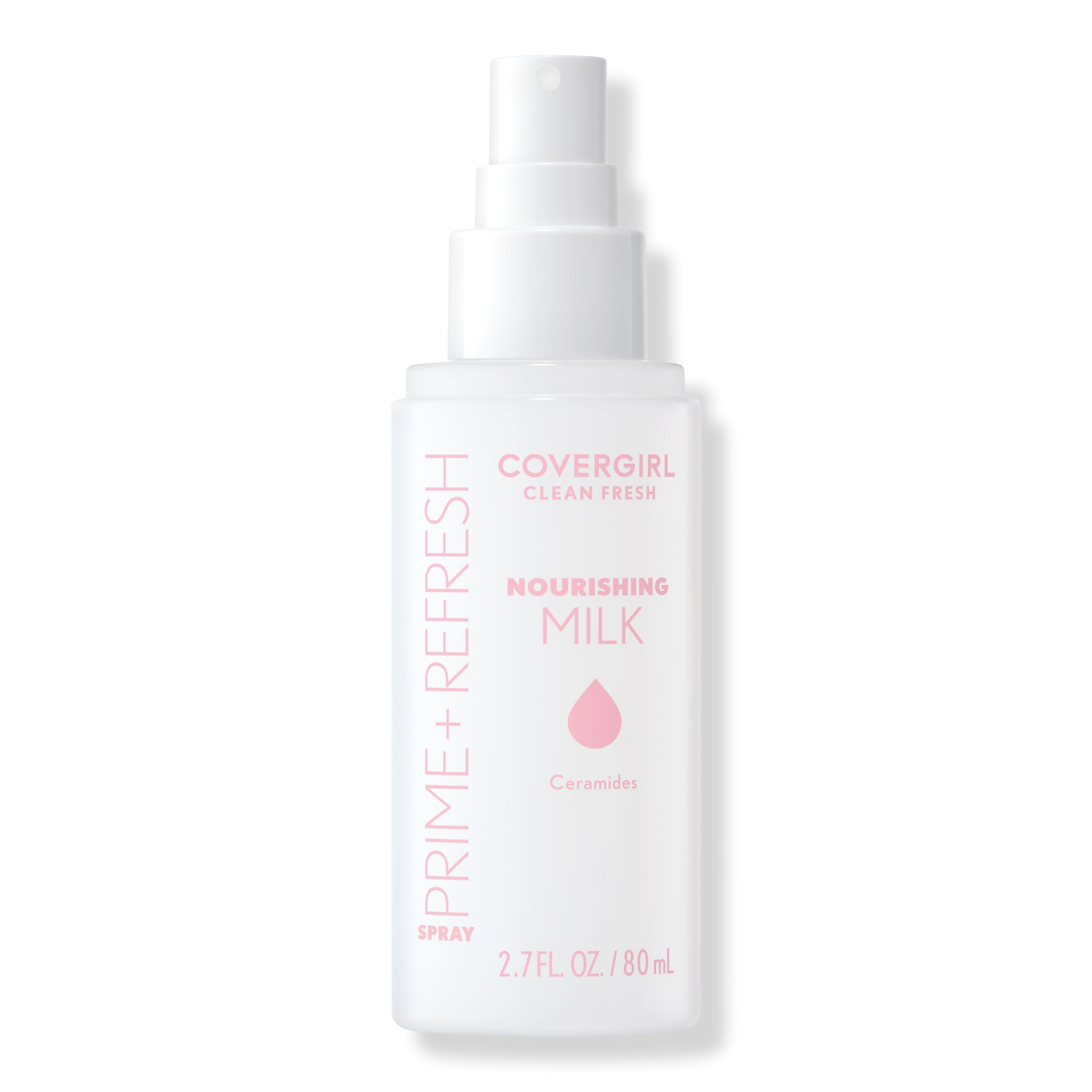 COVERGIRL Clean Fresh Prime + Refresh Spray - 100 Nourishing Milk, 2.7 oz