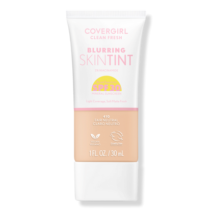 COVERGIRL Clean Fresh Blurring Skin Tint With SPF 30 - 465  Deep Neutral