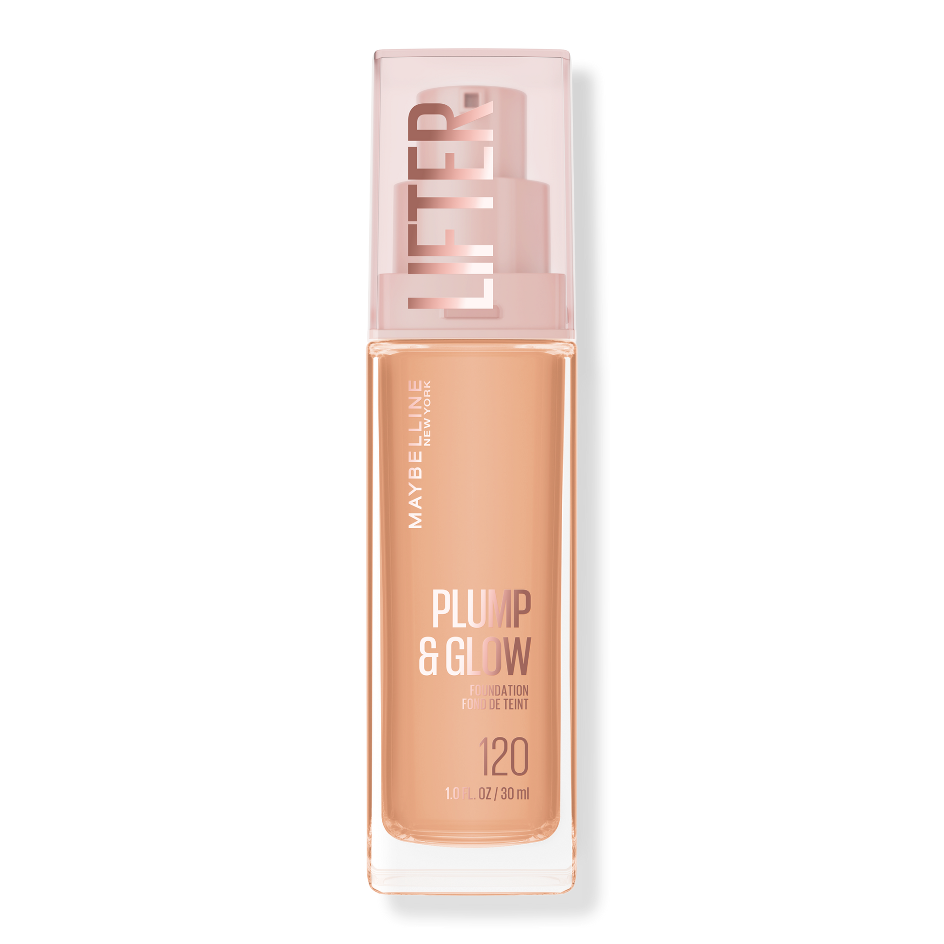 MAYBELLINE New York Lifter Plump & Glow Foundation, 405, 1.01 oz