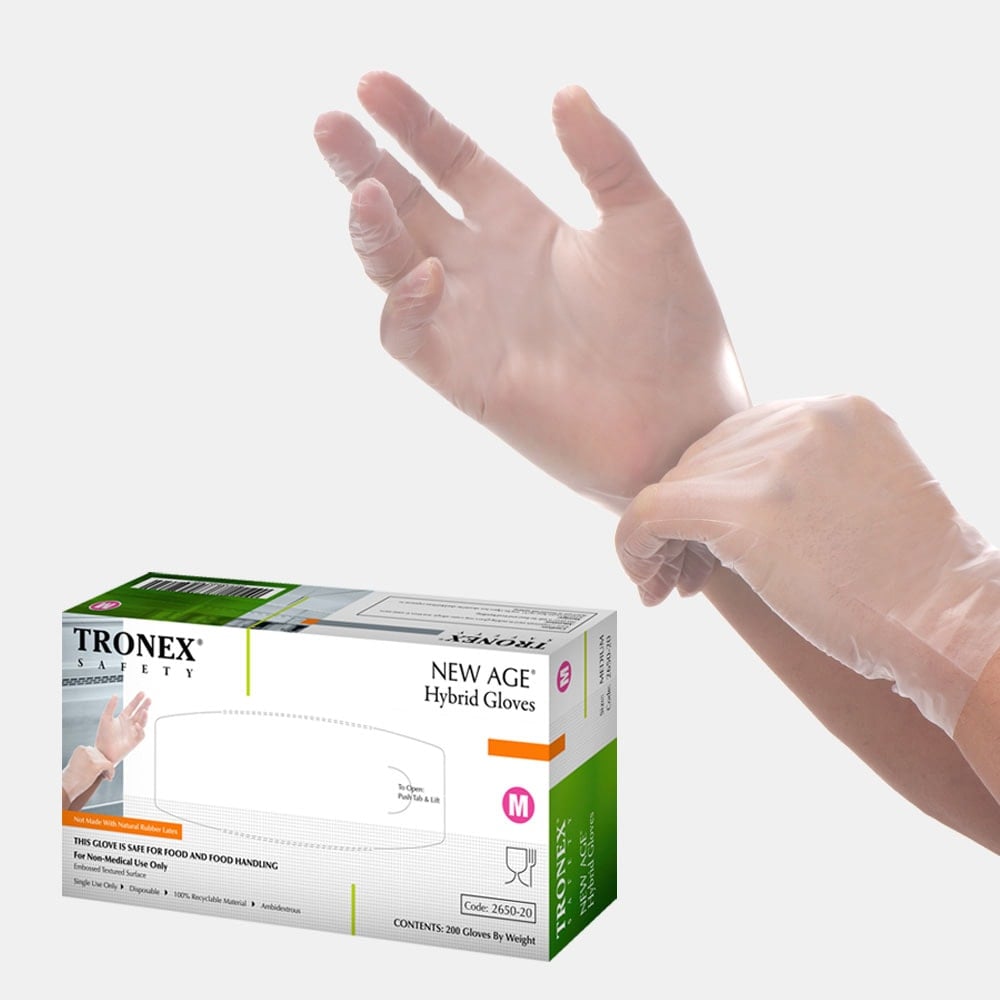 GLOVE TRONEX GV LTX PWF SM 100