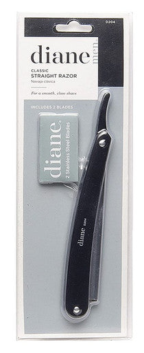 Diane Classic Straight Razor With 2 Blades