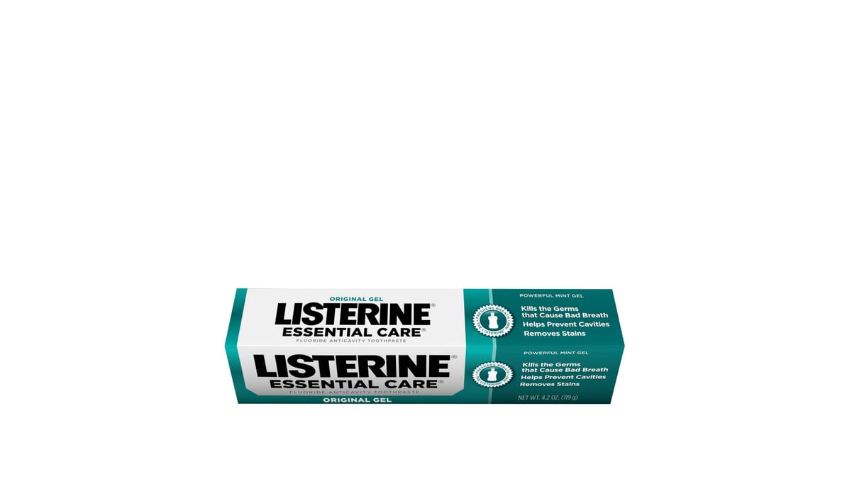 LISTERINE ESSENTIAL GEL MINT 4.2OZ