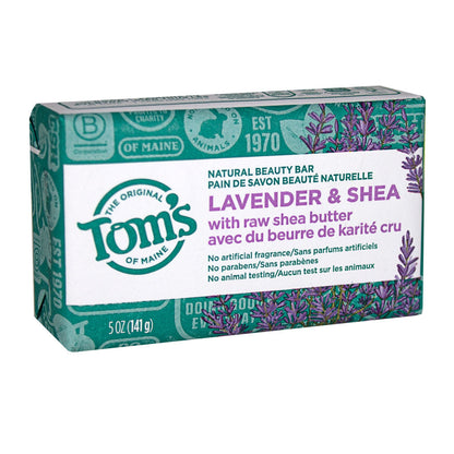 Toms Beauty Bar Lavender And Shea 5oz