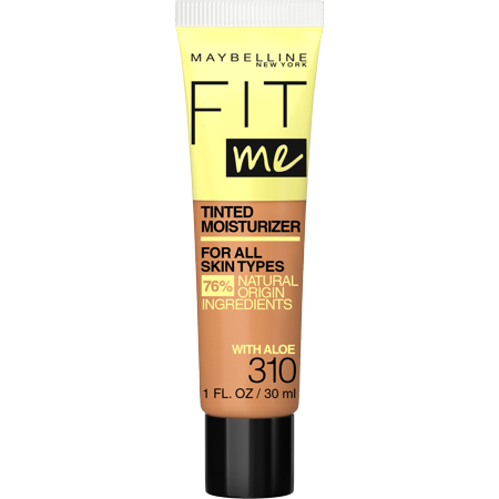MAYBELLINE New York Fit Me Tinted Moisturizer Natural Coverage Face Makeup, 220, 1 oz