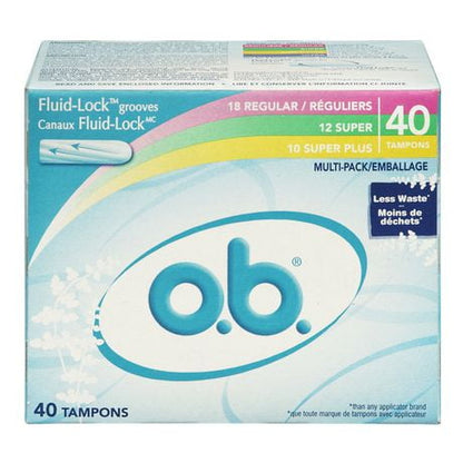 O.B. FLUID LOCK MULTI-PACK TMP 40CT