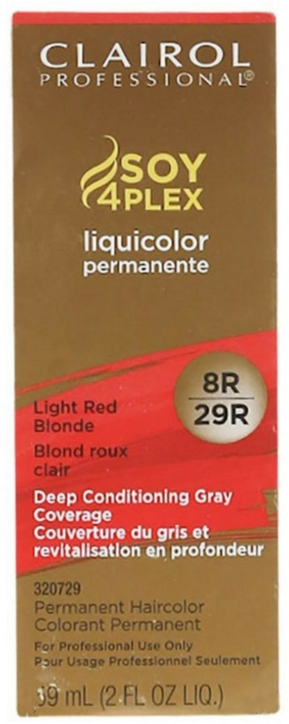 CLRL.CRM PERM LT RED BLOND 8RN