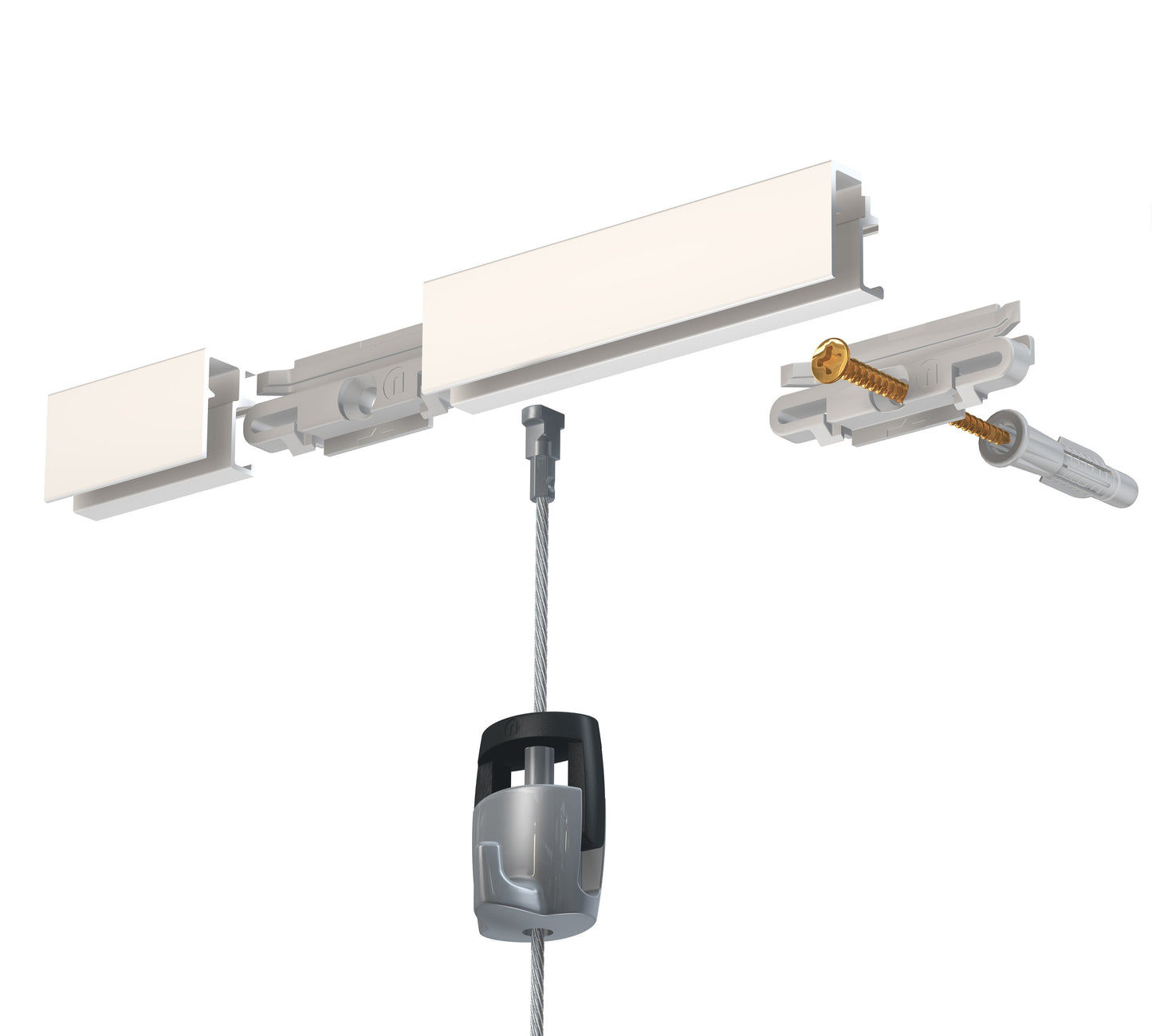 HANG RAIL 60" SSTEEL 4 CT DS