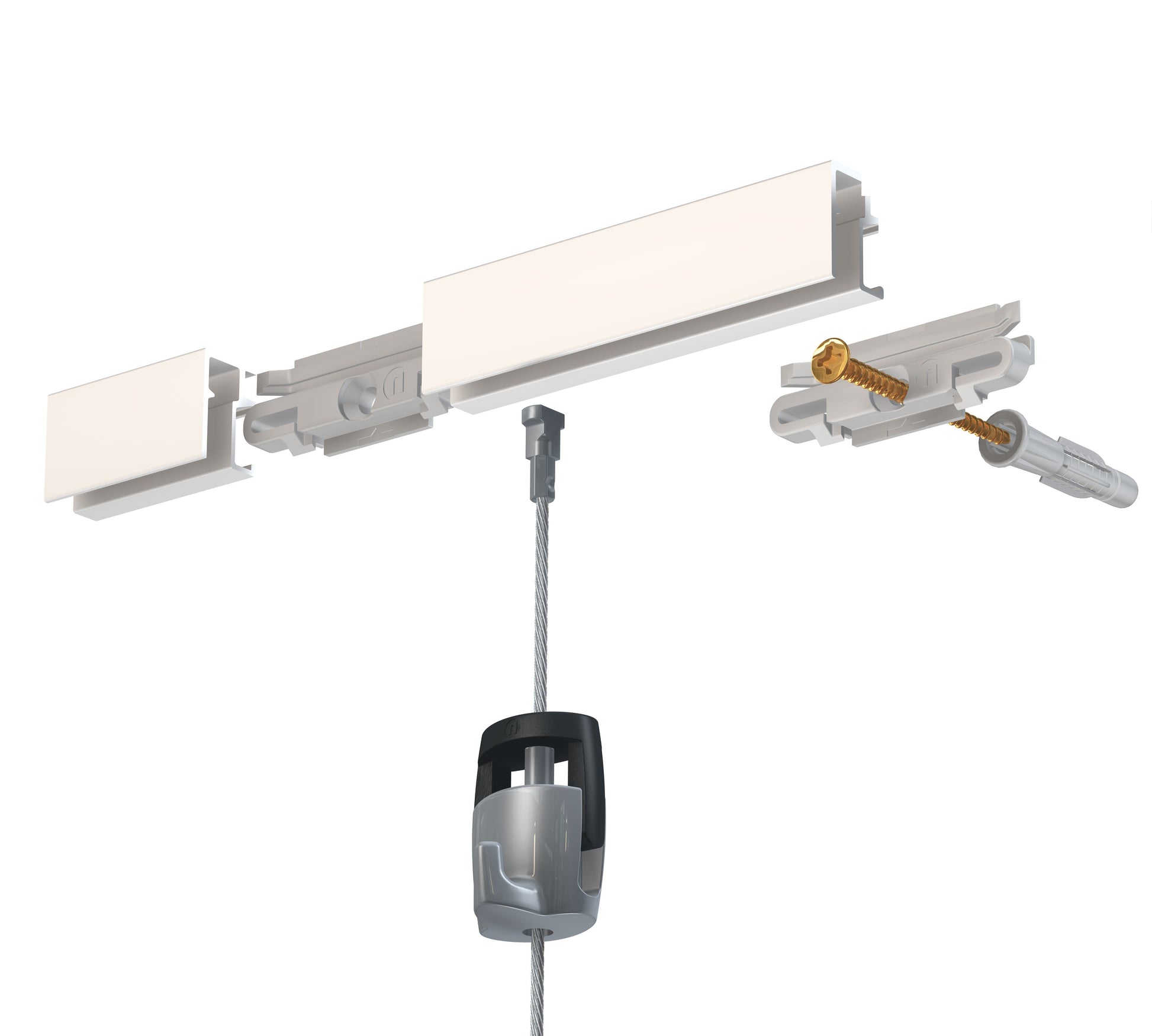 HANG RAIL 60" SSTEEL 4 CT DS