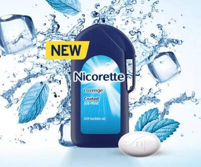 NICORETTE LOZENGE COAT 2MG ICE MINT 80CT
