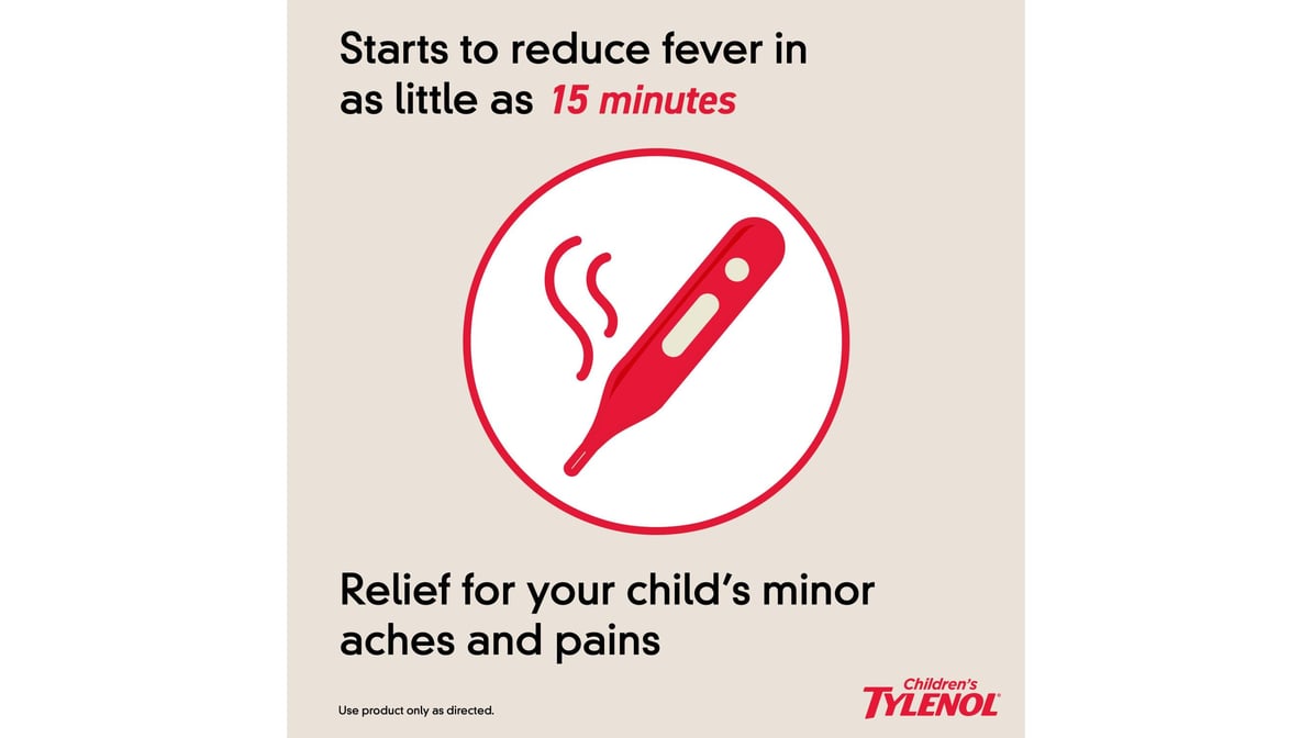 TYLENOL CHILD SUSPESION CHERRY 4OZ