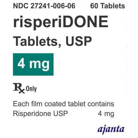 RISPERIDONE TB 4MG 500