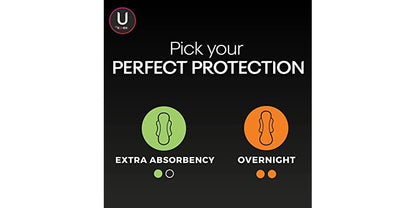 U BY KOTEX TEEN ULTTHN OVRN WNG PAD 4X12