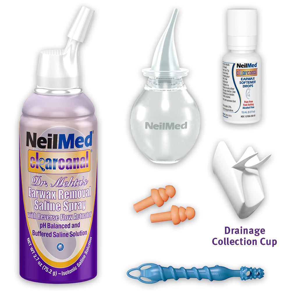 NEILMED CLEARCANAL EARWAX SFTNR KIT GERI