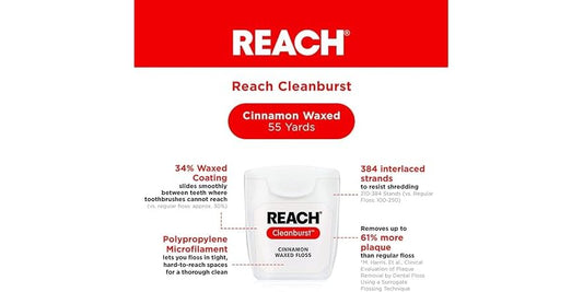 REACH FLOSS WAXED 55YD