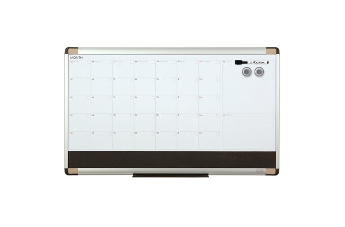 Quartet Magnetic Dry-Erase Calendar 1.0ea