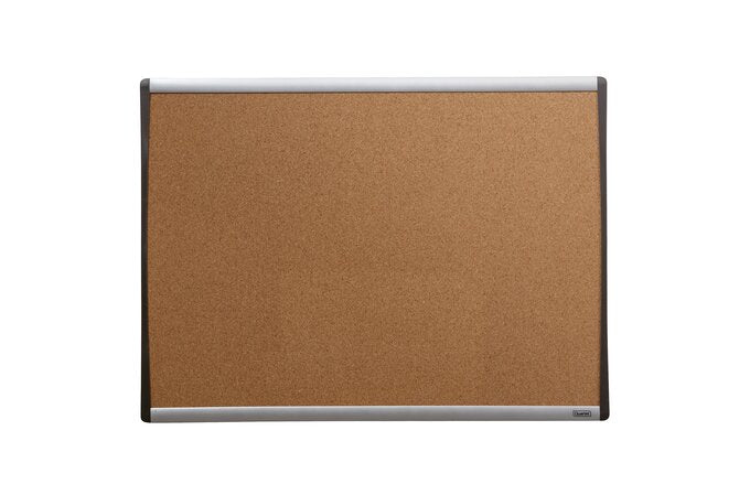 Quartet Cork Bulletin Board  11  x 17   Black Frame
