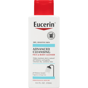 Eucerin Advanced Cleansing Body & Face Cleanser 16.9oz