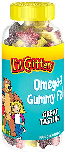 LIL CRITTERS CHILD OMEGA 3 GUMMY 60CT