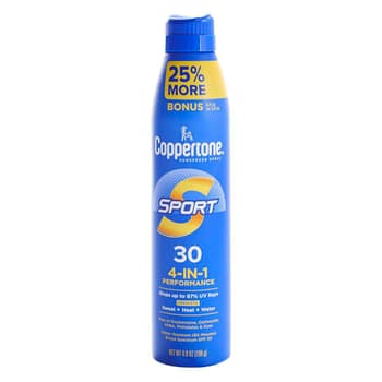 Coppertone Spf#15 Sport 4-In-1 Performance Spray 5.5oz
