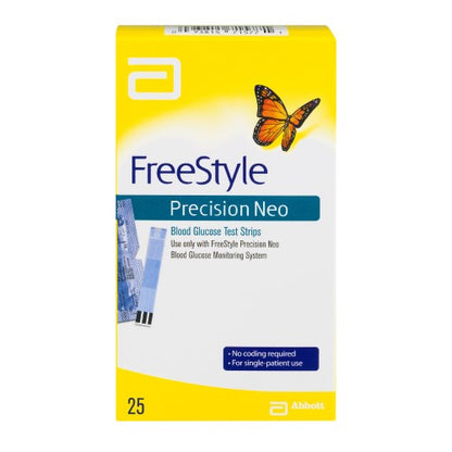 FREESTYLE PRECISION NEO TEST STRIPS 25CT