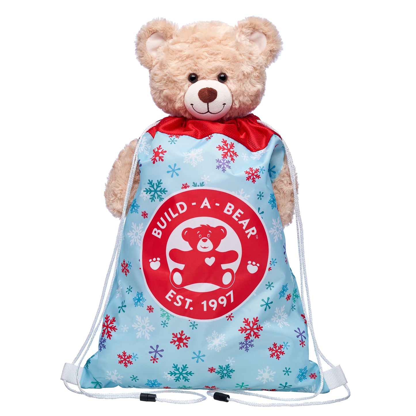 Build-A-Bear Blue Message Bear