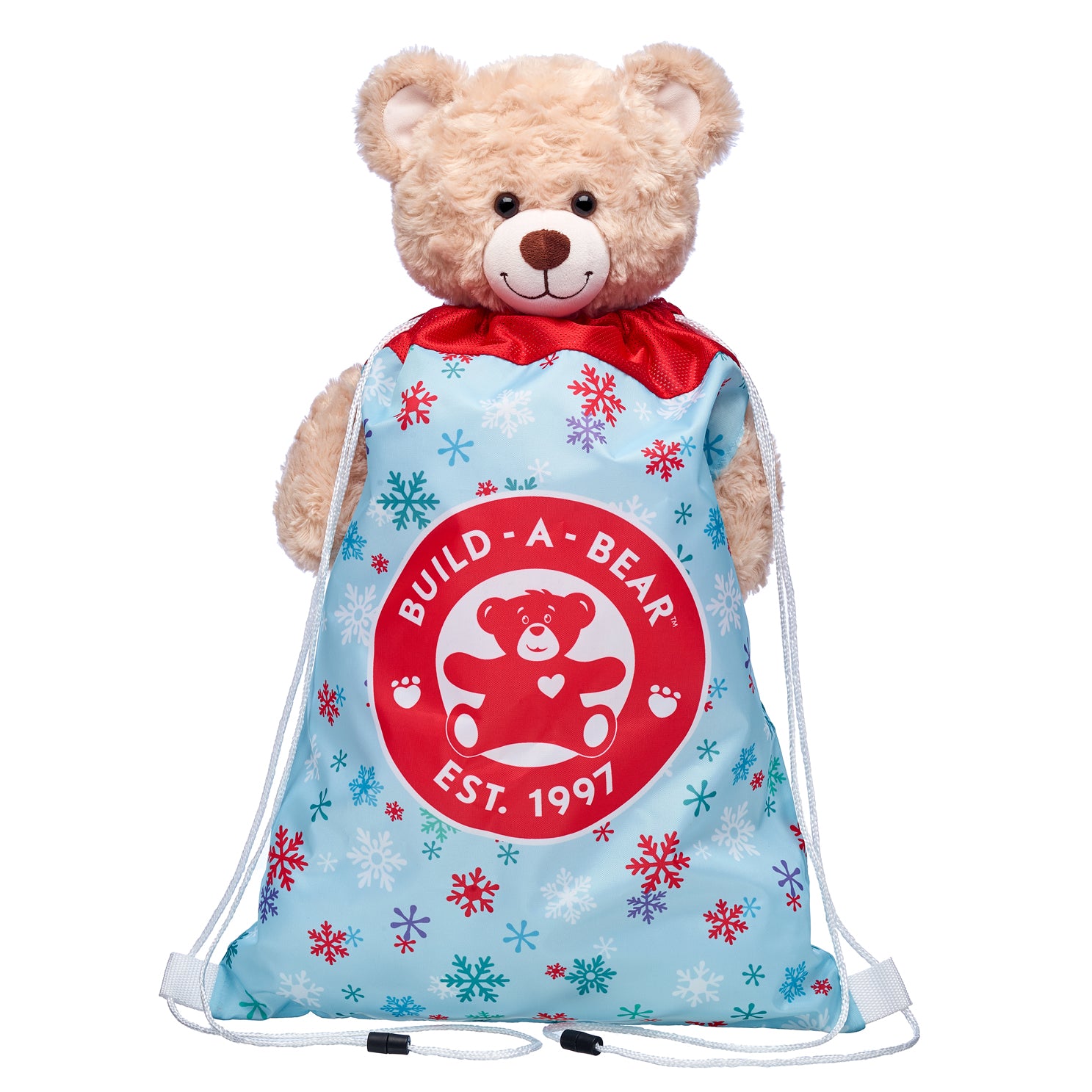 Build-A-Bear Blue Message Bear