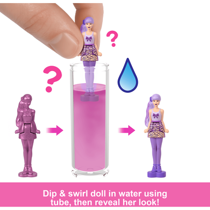 Barbie Mini BarbieLand Color Reveal Doll with Surprise Water Reveal - Assorted