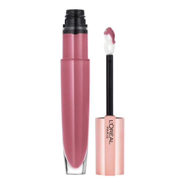 L'ORÉAL PARIS Glow Paradise Hydrating Tinted Lip Balm-in-Gloss with Pomegranate Extract, 090 Rosy Utopia, 0.23 fl oz