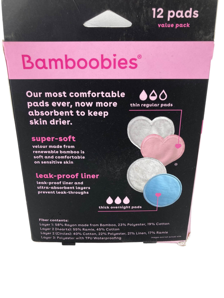 BAMBOOBIES COMBO NURSING PAD 4CT