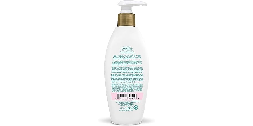 OGX COCONUT CURLS CD 6.6OZ H/BTTR