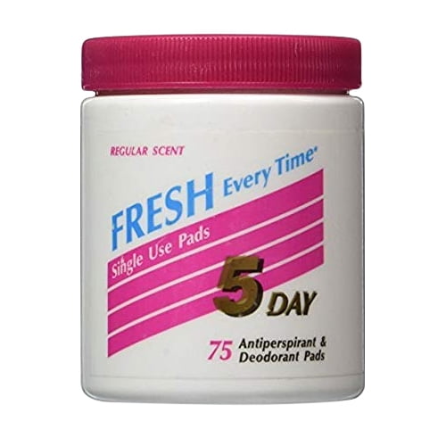 5 DAY A/P DEO PAD REGULAR SCENT 75CT