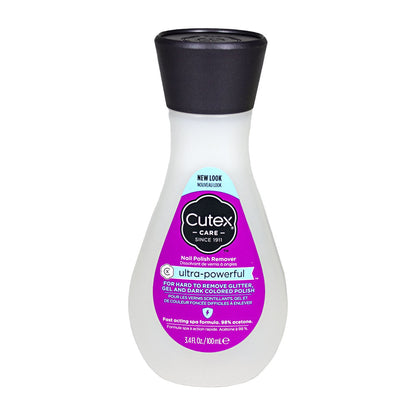 Cutex Nourishing Nail Polish Remover, 3.4 oz