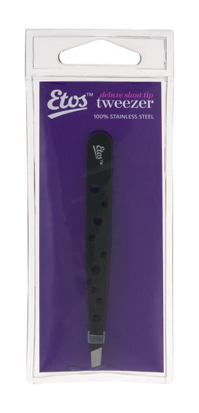 ETOS SLANT TIP TWEEZER 1 CT