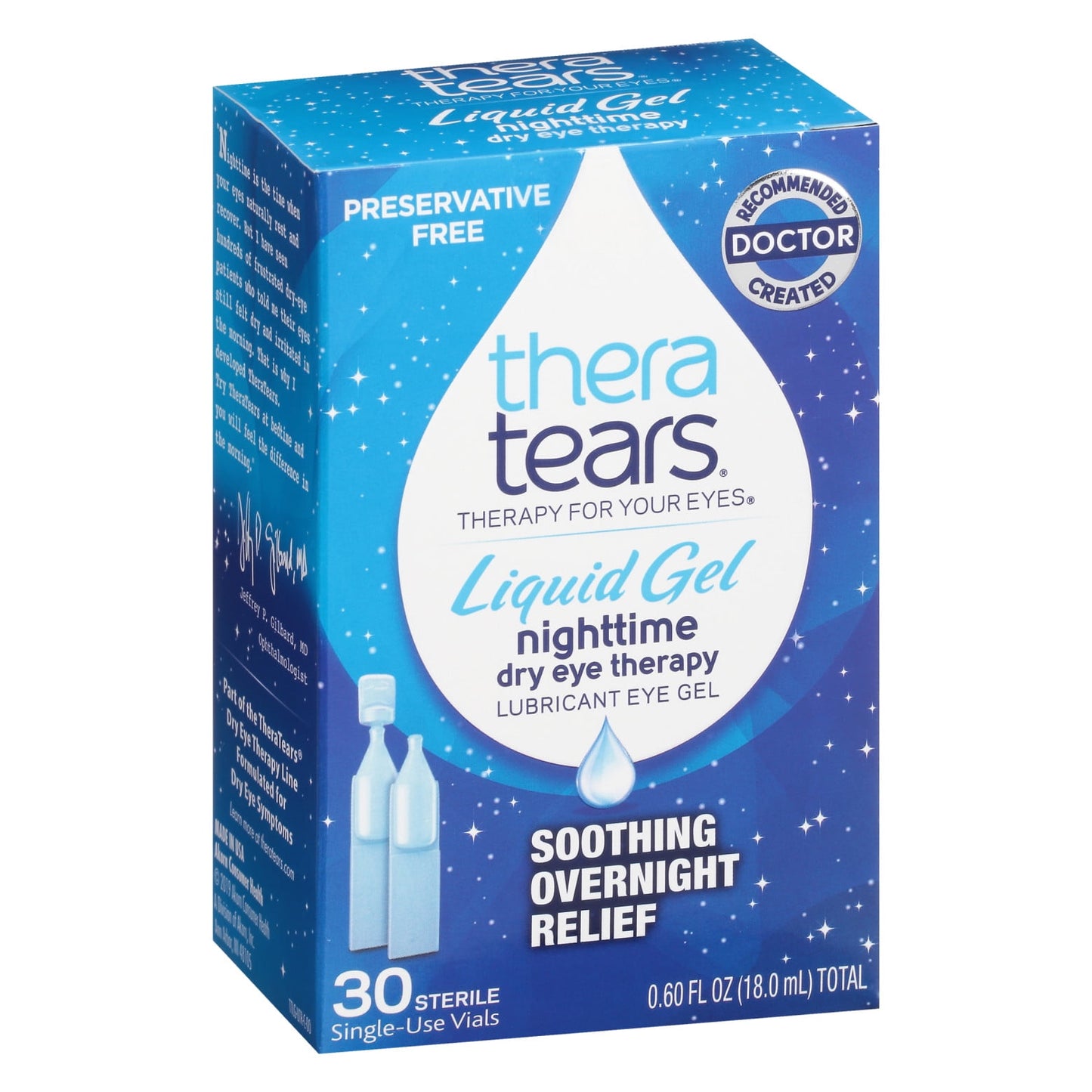 THERATEARS NIGHTIME LIQUID GEL 30X0.60OZ