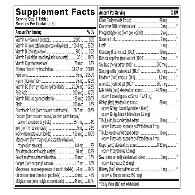 SD ADULT MULTIVITAMIN CW 50 GMM
