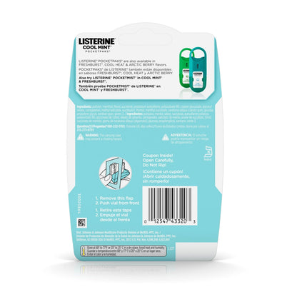 LISTERINE POCKET PK COOL MINT 12X24CT