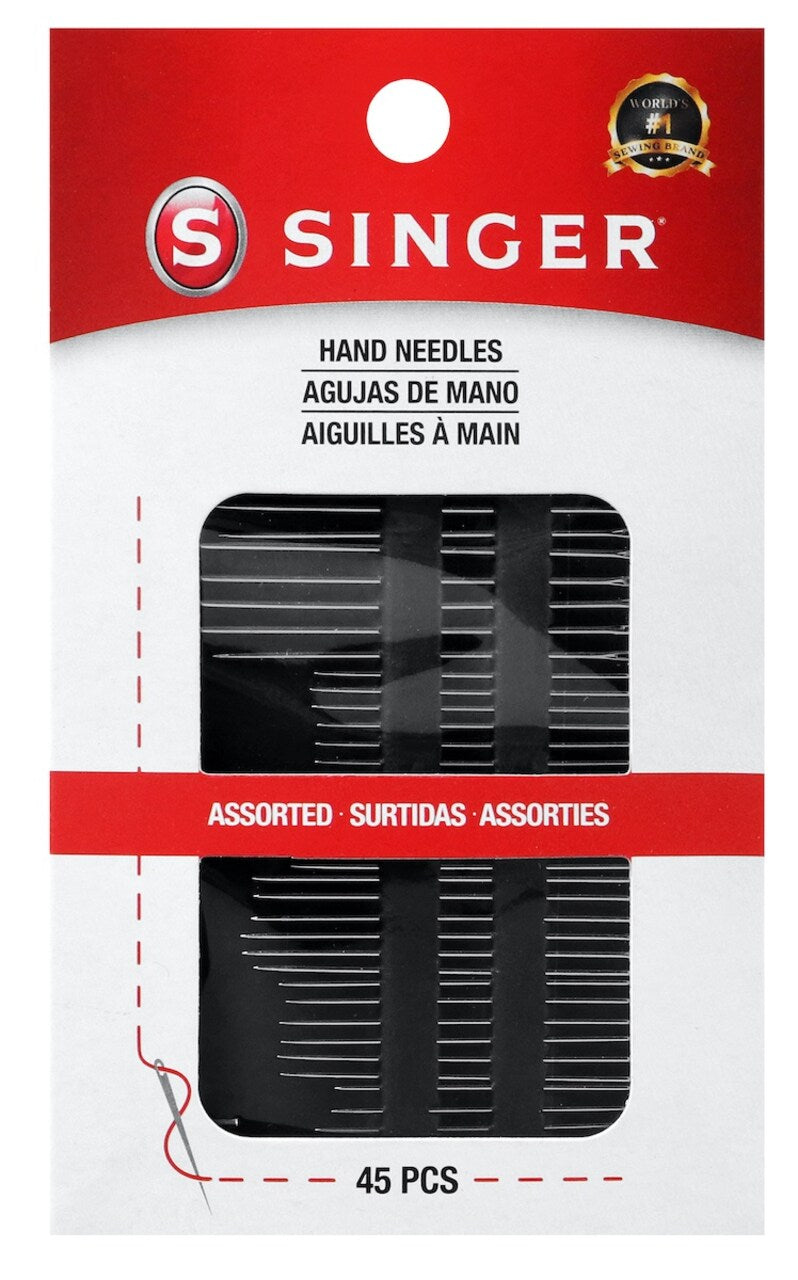 SINGER Assorted Hand Needles, 45 Count